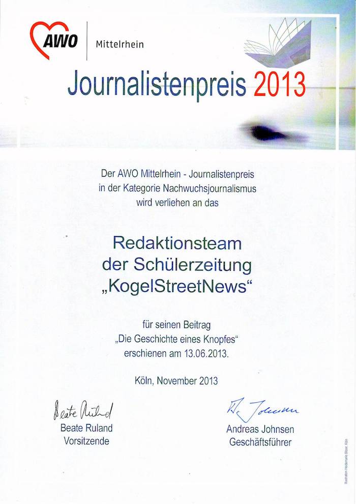 AWO Journalistenpreis 2013